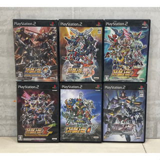 แผ่นแท้ [PS2] รวมภาค Super Robot Taisen (Japan) Wars Scramble Commander Z MX OG Alpha