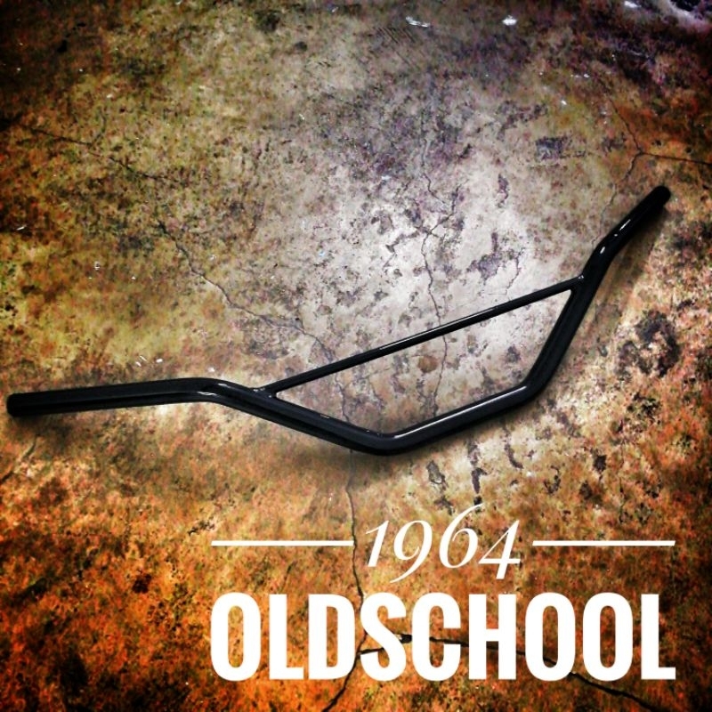 แฮนด์ Yamaha Dt100,125 2 สี ดำ,ชุบ กว้าง 78* สูง 11 ซม.