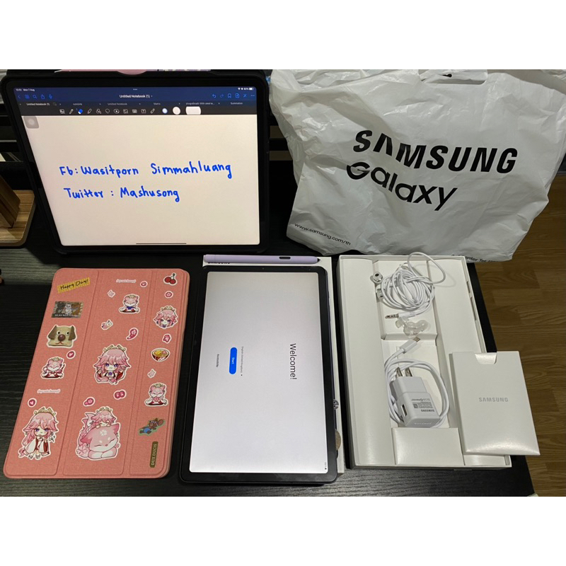 Samsung Galaxy Tab S6 Lite LTE wifi (p613) 2022 (4/64 GB) สี Oxford grey