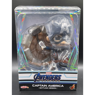 Hot Toys Cosbaby Captain America (Battling Version)