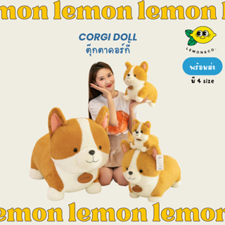 [[ส่งไว]]ตุ๊กตาคอร์กี้ นุ่มนิ่ม ตุ๊กตาหมาคอร์กี้ Corgi Dog นุ่มน่ารัก หมอนตุ๊กตา หมอนโซฟา