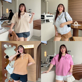 เสื้อไหมพรม รุ่น Mollytop46 : Plussizebymolly