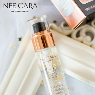 นีคาร่า ไพร์มเมอร์ทองคำ nee cara hydrating face primer pore minimizing N794