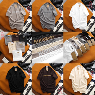 เสื้อยืดแขนสั้น BURBERRY 🔖 Unisex 👱🏻‍♂️👩🏼‍🦰 cotton 💯 ผ้านุ่ม ใส่สบายตัว พร้อมส่งจากไทย 🚚 ร้านค้าจัดส่งไว