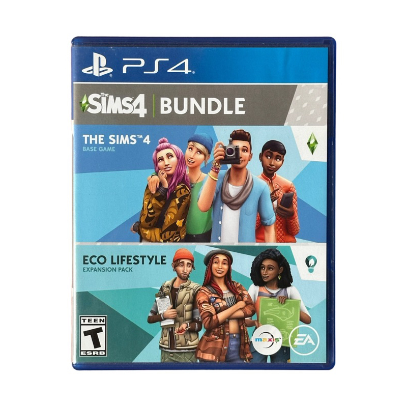 [ สินค้ามือสอง​ ]​ The sims 4 bundle / Playstation​ 4​ / ( Zone​ All )​