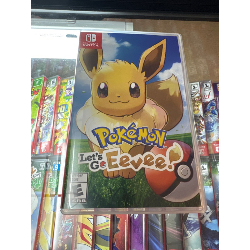 แผ่นสวิชมือสอง pokemon let’s go eevee อีวุย