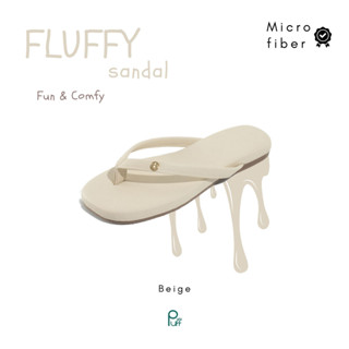 PUFFSHOES.OFFICIAL : Fluffy V.2 Beige