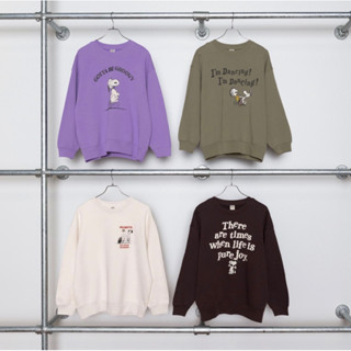 เสื้อสเวตหญิง Uniqlo x Peanuts แขนยาว