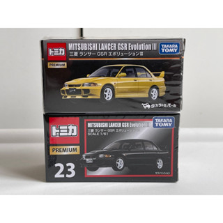 Tomica Premium Takara Tomy Mitsubishi Lancer GSR Evolution 3 No.23 รถเหล็ก รถของเล่น โทมิก้า