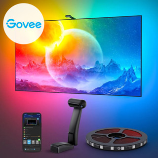 Govee Envisual TV Backlight T2 ไฟเส้นติดหลังทีวี 55-65 และ 75-85 นิ้ว Ambient Light เปลี่ยนสีตามภาพบนหน้าจอโดยใช้กล้อง