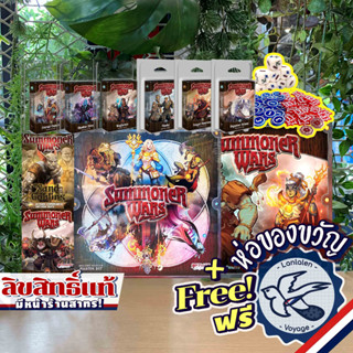 Summoner Wars (2nd Edition)/Obsidian Dwarves/Sand Goblins/Faction Deck/Starter/Upgrade แถมห่อของขวัญฟรี [Boardgame]