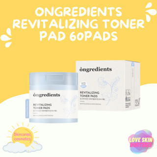 Ongredients Revitalizing Toner Pad 60Pads