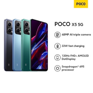 [Sale] POCO X5 5G | X5 Pro 5G Snapdragon เกมมิ่งโฟน GamingPhone | X4 Pro 5G Snap™ 695 120Hz FHD+ by MobileCafe