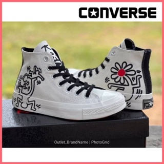 รองเท้า Converse x Keith Haring Chuck 70 Hi ใส่ได้ทั้ง ชาย หญิง[ ของแท้💯 พร้อมส่งฟรี ]