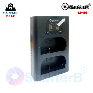 Shutter B Dual Charger LP-E6 for Canon