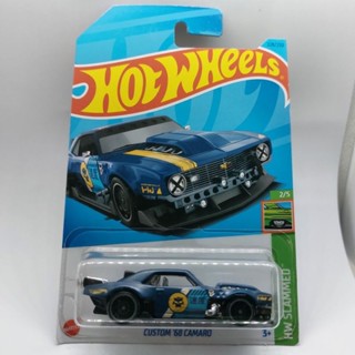 รถเหล็ก Hotwheels CUSTOM 68 CAMARO (ib43)