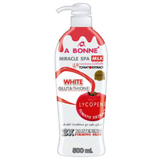 A bonne Lotion White gluta thione โลชั่น 500ml.