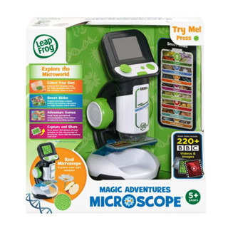 LeapFrog Magic Adventures Microscope with BBC Learning Content for Curious Kids