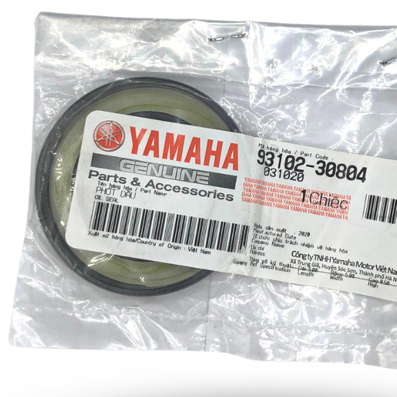 ซีลแกนล้อหลัง แท้ GRAND FILANO HYBRID 2018-2023 ซีลแกนราวสเตอร์  93102-30804  YAMAHA 1 ชิ้น ซีล ซีลแกนล้อหลัง แท้