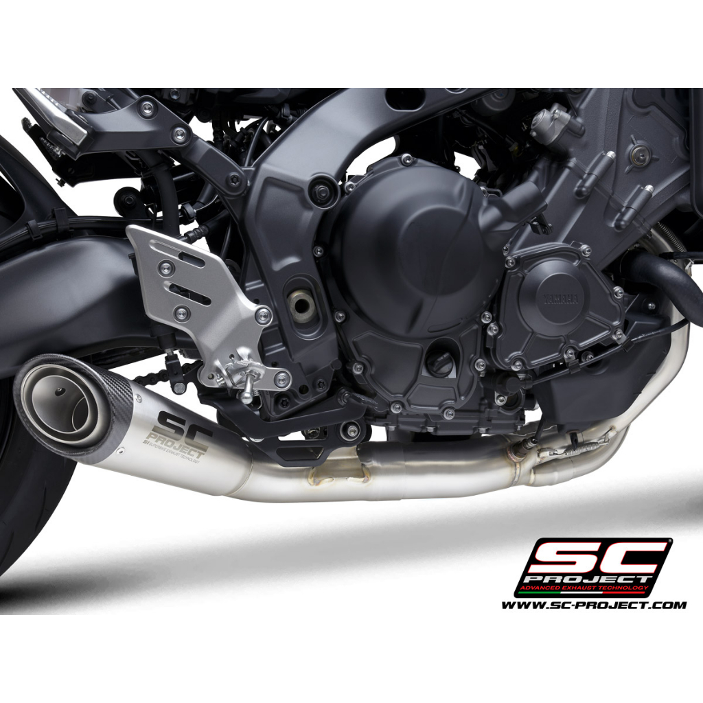 SC-Project ท่อไอเสียสำหรับ YAMAHA MT-09 (2021 - 2022) | S1 muffler, titanium