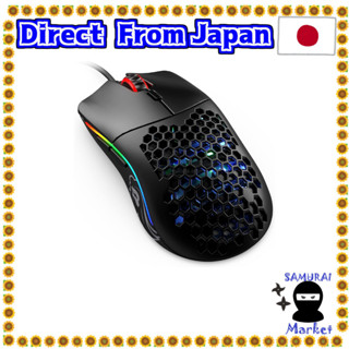 【Direct From Japan】 GLORIOUS Gaming Mouse MODEL O MOUSE MATT BLACK Lightweight honeycomb design Omron switch GO-BLACK [Domestic regular]