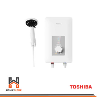 TOSHIBA เครื่องทำน้ำอุ่น รุ่น TWH-38WTH(W) 3800W รุ่น TWH-45WTH(W) 4500W เครื่องทำน้ำอุ่นพร้อมชุดฝักบัว