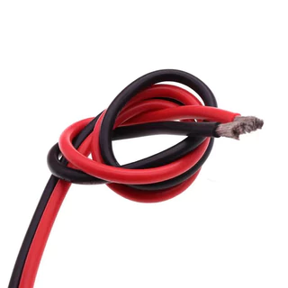 ราคาต่อเมตร สายไฟซิลิโคน แท้ ดำ แดง สายอ่อน ทนความร้อนสูง 8awg 10awg 12awg 14awg 16awg 18awg 20awg 22awg Silicone
