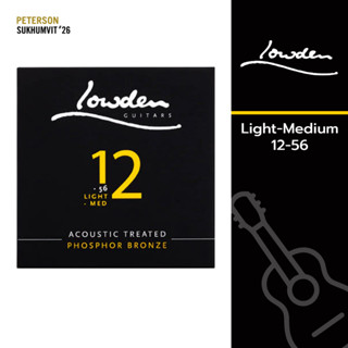 สายกีตาร์ Lowden Strings Light-Medium 12-56