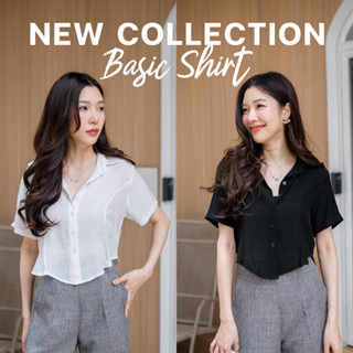 Basic Shirt (เสื้อเชิ้ต ผ้ามีTexture)