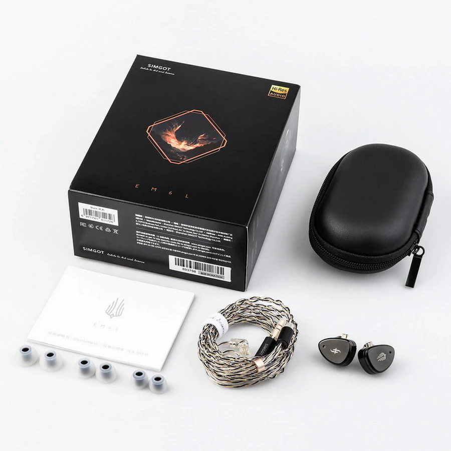 Simgot EM6L หูฟัง Hybrid 5 ไดรเวอร์ 4BA+1DD ประกันศูนย์ไทย thumbnail 8