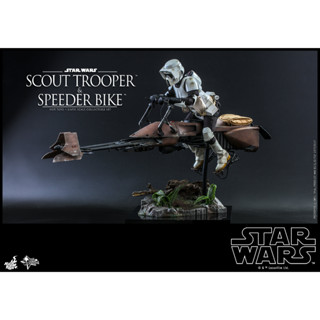 Hot Toys MMS612 1/6 Star Wars: Return of the Jedi - Scout Trooper and Speeder Bike