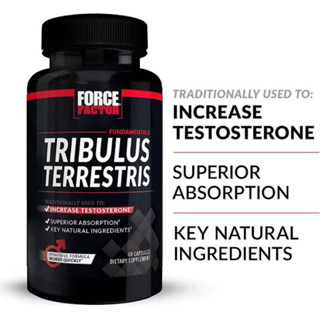 Force Factor Tribulus Terrestis Testosterone 60capsules