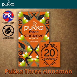 Pukka Three Cinnamon 20 Tea Bags ชาสมุนไพร อบเชย ปุกก้า 20 ซอง