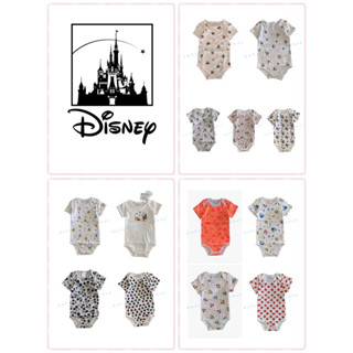 🔥Hot Sale🔥  บอดี้สูทแขนสั้นเด็กเล็กชาย-หญิง รวมแบรนด์ Disney