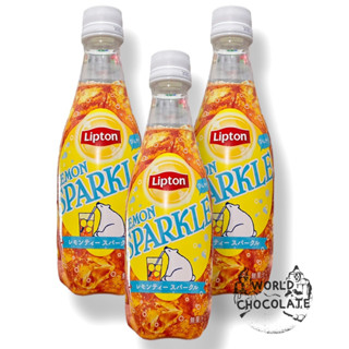 Lipton Lemon Sparkile เครื่องดื่มโซดาจากประเทศญี่ปุ่น