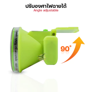 HLX ไฟฉายคาดหัว ตรานก กันน้ำ ลุยฝน ชาร์จแบตได้ แบตอึด 8-10 ชั่วโมง ไฟคาดหัว ส่องกบ เดินป่า