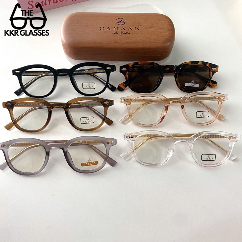 𝗖𝗮𝗻𝗮𝗮𝗻 แท้𝟭𝟬𝟬% แว่น𝗕𝗹𝘂𝗲 𝗔𝘂𝘁𝗼 (ออกแดดเปลี่ยนสี) 𝗦𝘁𝘆𝗹𝗲 𝗩𝗶𝗻𝘁𝗮𝗴𝗲 A5250 ป้องกันแสงสีฟ้า แสงแดด ชายหญิงใส่ได้ (มีปลายทาง)