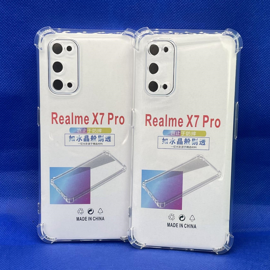 Case Realme เคส realme X7 pro  ตรงรุ่น แบบ TPU ใสเสริมขอบและมุมกันกระแทก ส่งไว จาก กทม