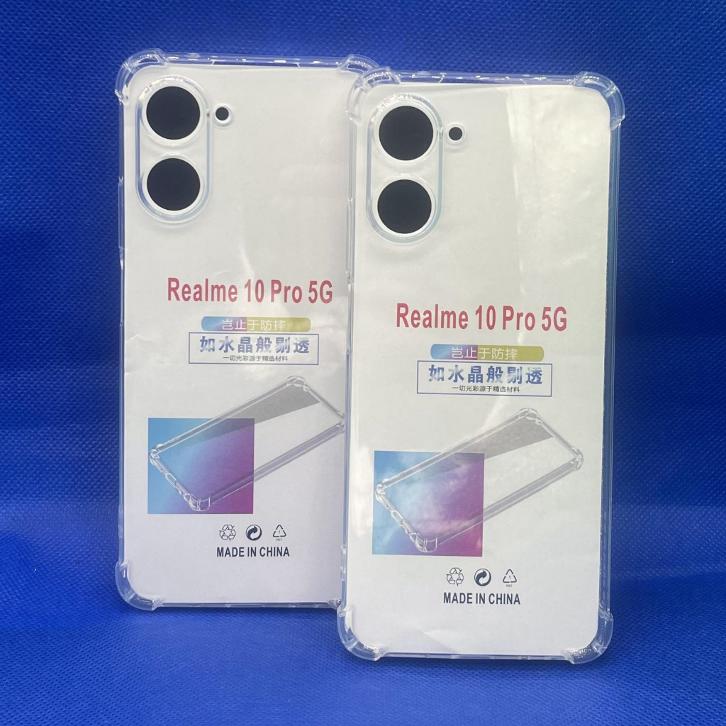 Case Realme เคส realme 10pro 5G Realme 10pro plus 5G หนา 1.5mm ตรงรุ่น แบบ TPU ใสเสริมขอบและมุมกันกระแทก ส่งไว จาก กทม