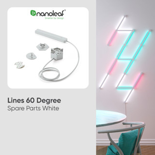 แผงไฟอัจฉริยะ Nanoleaf Lines 60 Degree (Spare Parts) white (NF059P02-1CON)