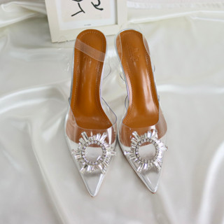 Mgaccess Amity High Heels Shoes L08/03 รองเท้ารัดส้น