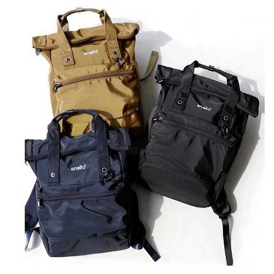 💦กระเป๋าAnello Urban Street Nylon Backpack​ ▧Size คลาสสิก💥เป้กันน้ำ กระเป๋ากันน้ำ💦ส่งจากไทย พร้อมส่ง💦กระเป๋าเป้กันน้ำ