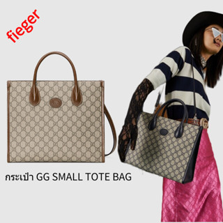 ใหม่ กระเป๋าผู้หญิง gucci classic กระเป๋า GG SMALL TOTE BAG