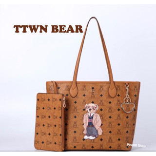 กระเป๋าทรงช้อปปิ้งหมี ใหญ่ แบรนด์แท้ TTWN BEAR️ ✨พร้อมส่ง✨