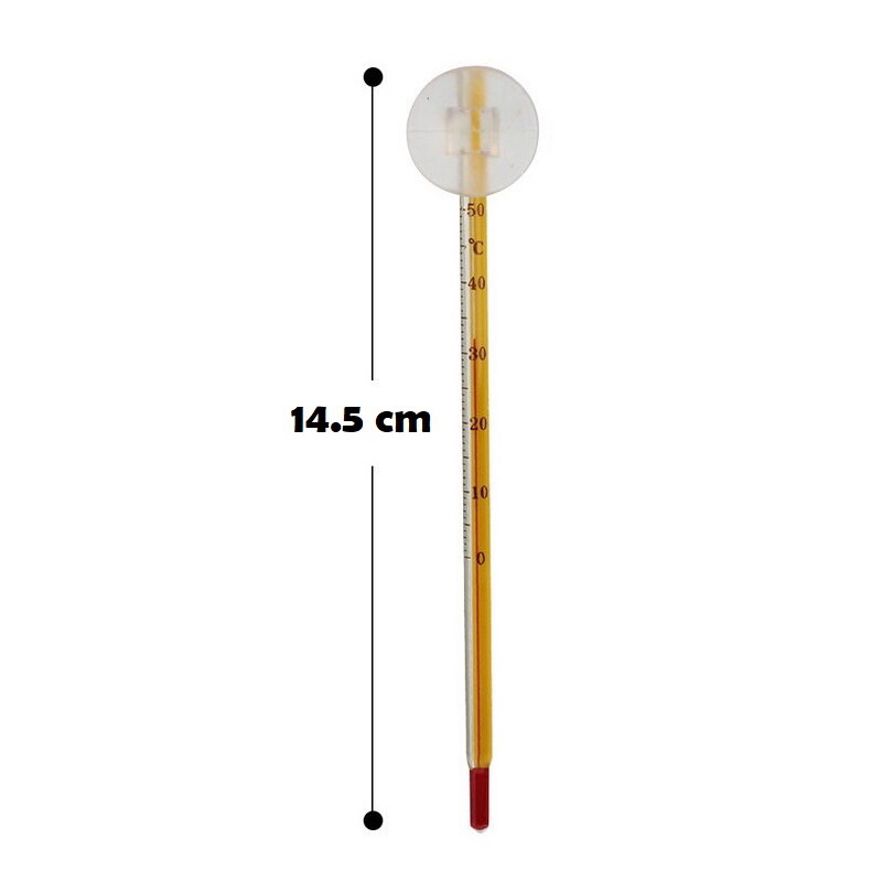 Jeneca Aquarium Thermometer AT-09 AT-03 ปรอทวัดอุณหภูมิน้ำในตู้ปลา