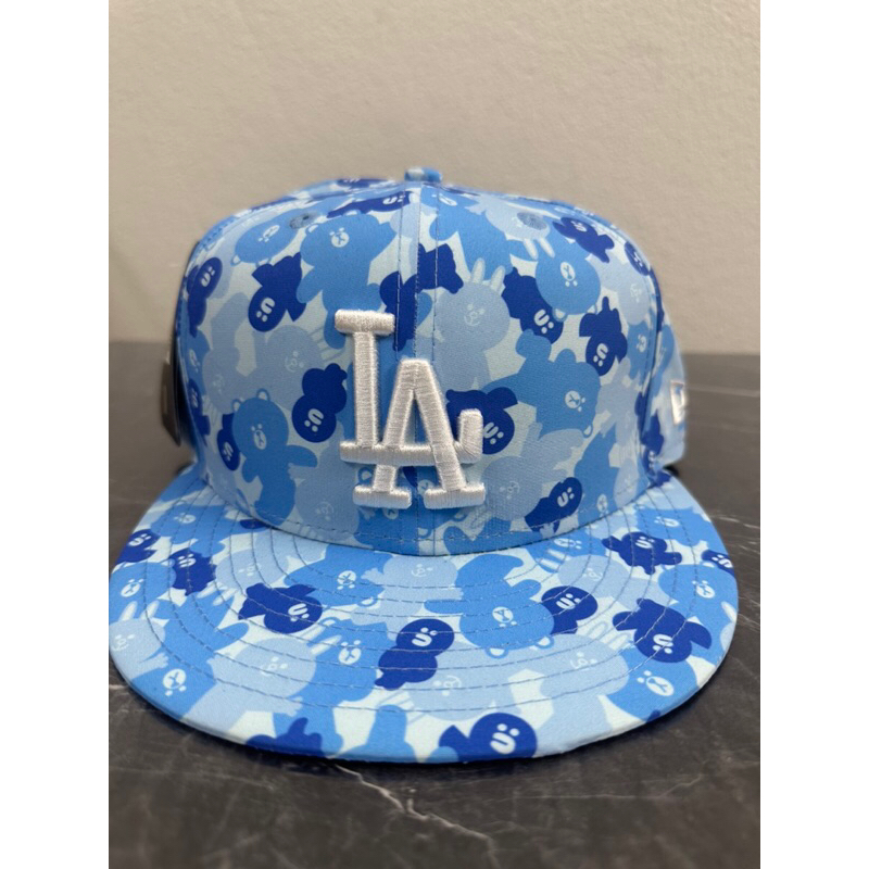 หมวก LA ตัวการ์ตูนในไลน์ หมวก NEW ERA x LINEFRIENDS