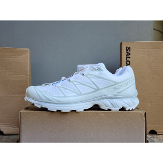 SALOMON XT-6 White/White/Lunar Rock ของใหม่ ของแท้ 100%