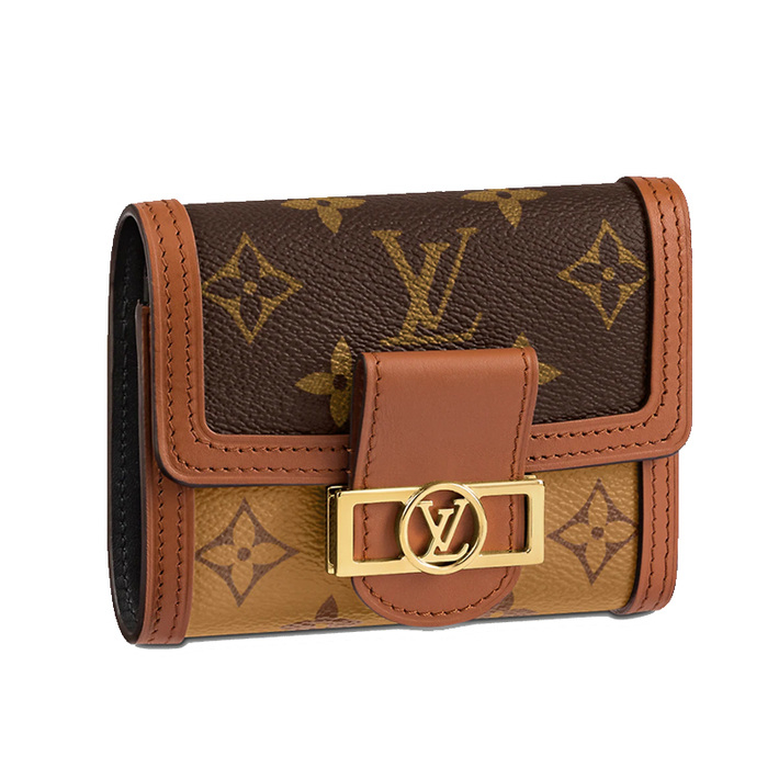 LV/Louis Vuitton Ms. New DAUPHINE Short Wallet M68725