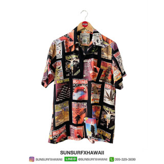 WACKO MARIA HAWAIIAN SHIRT " HIGH TIMES"