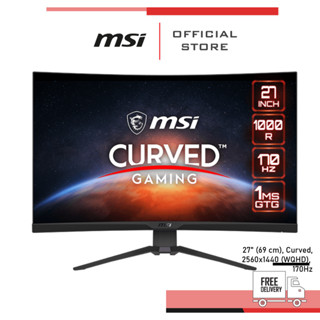 MSI Monitor MAG 275CQRF QD (จอมอนิเตอร์ 2k,170Hz,จอโค้ง27นิ้ว) จอคอมพิวเตอร์ จอเสริม จอเล่นเกม